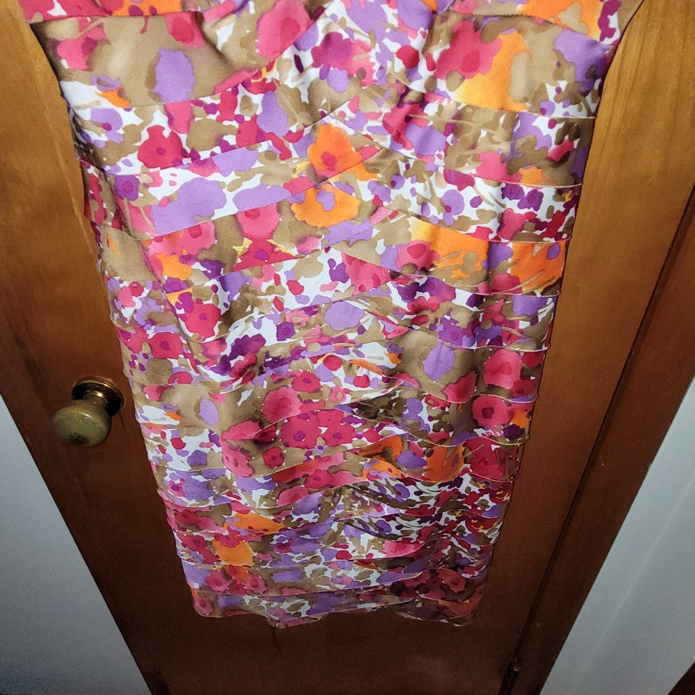 Jones Wear Floral Ruffle Dress - Picture 3 of 7